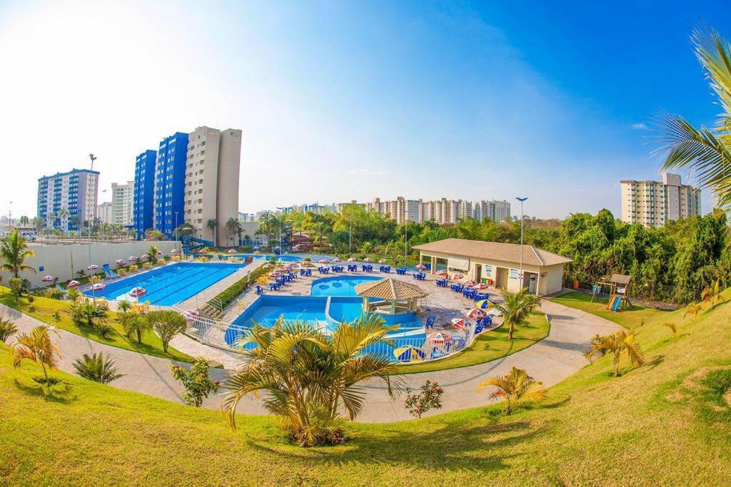 Golden Dolphin Grande Hotel Caldas Novas - Achei Ferias - Com Roupa De Cama Exteriér fotografie