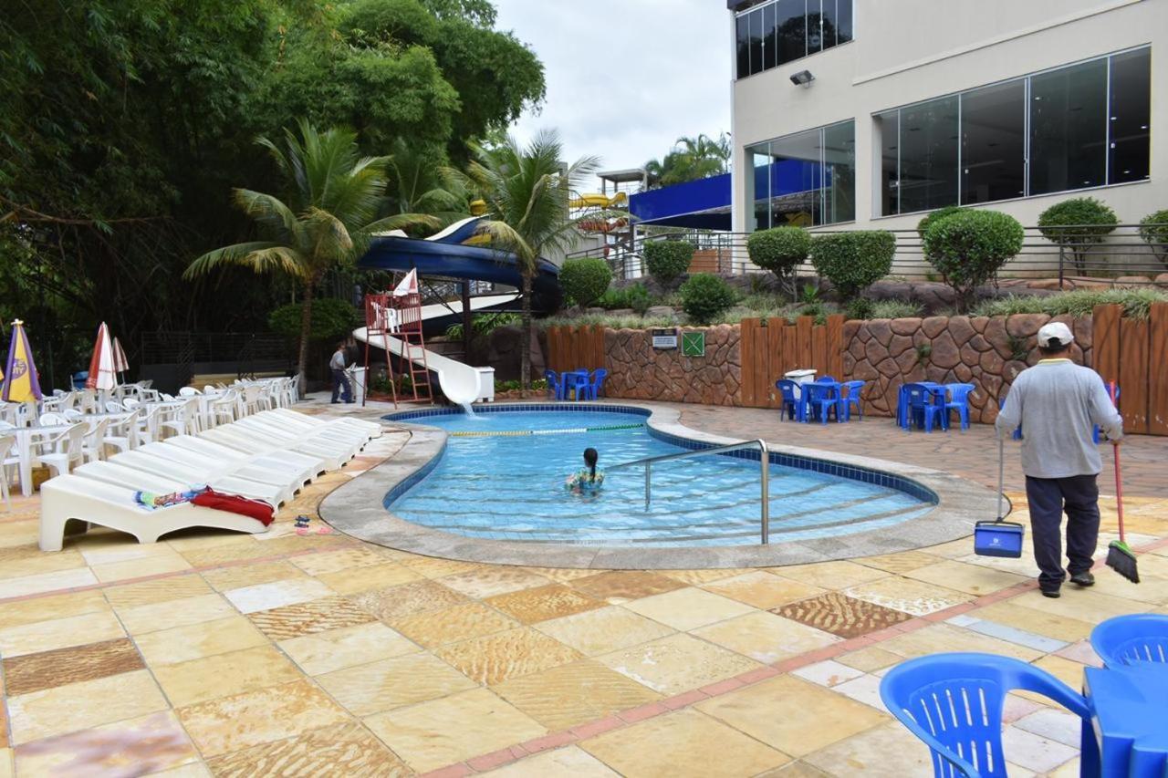 Golden Dolphin Grande Hotel Caldas Novas - Achei Ferias - Com Roupa De Cama Exteriér fotografie